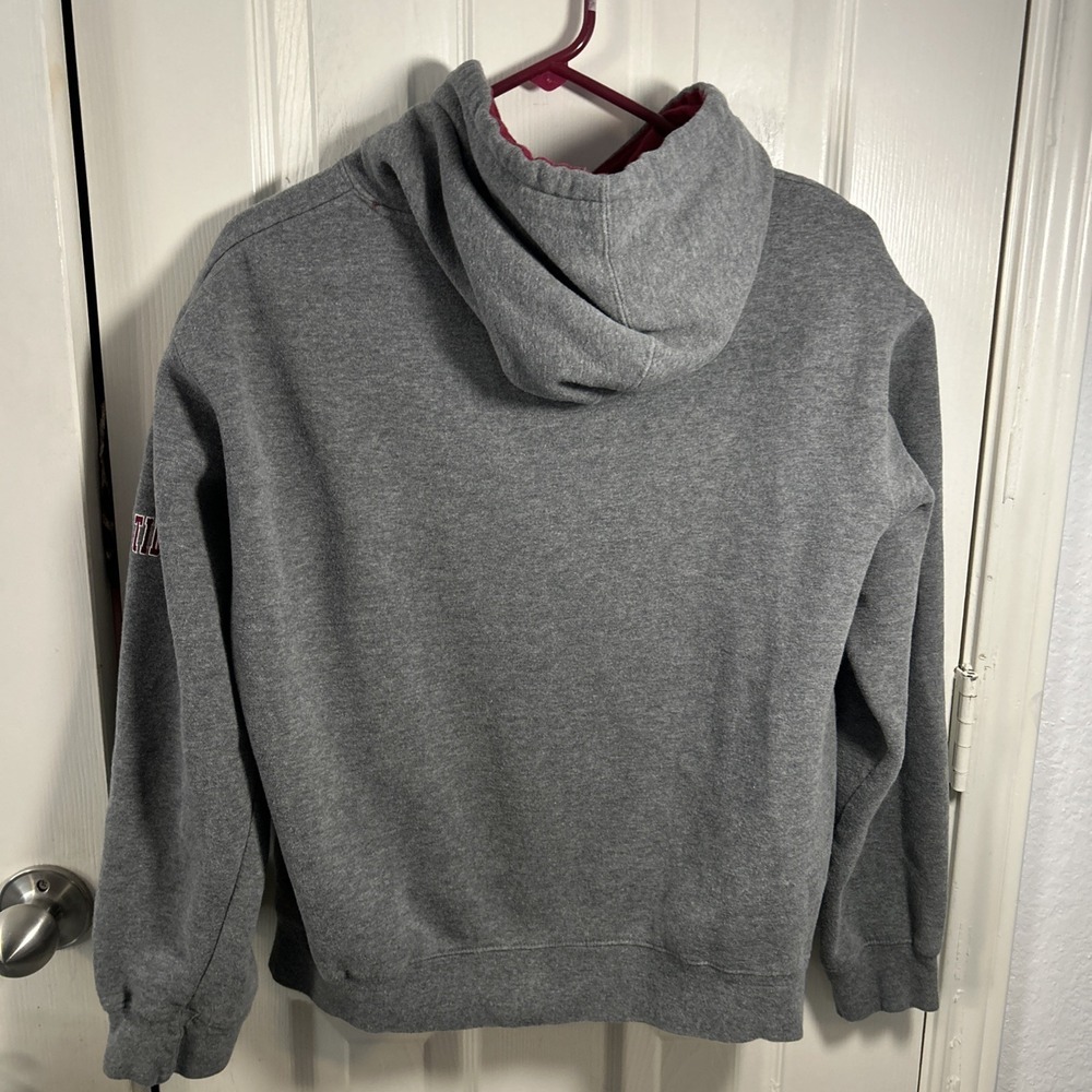 Alabama Crimson Tide Hoodie Small Gray Red NCAA Pullover Sweatshirt - Picture 5 of 5